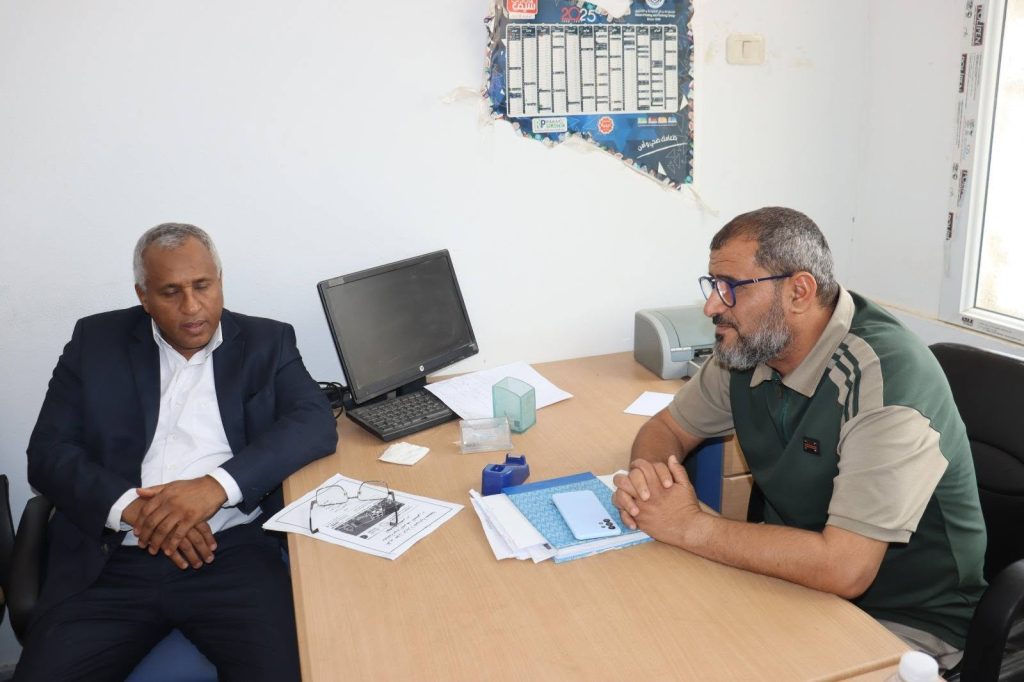 وزير البيئة يزور محطة معالجة الهضبة الخضراء بطرابلس 3 الهضبة 2