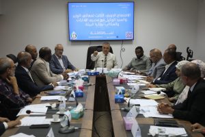 الاجتماع الدوري الثالث لوزارة البيئة مع مديري المكاتب و الإدارات 2 IMG 20260908 WA0058